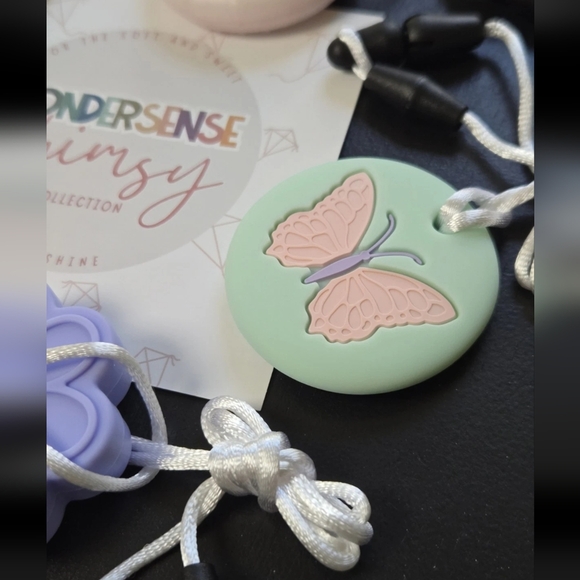 Autism Sensory Oral Teething Necklaces Toys 5 Pieces - Picture 2 of 8